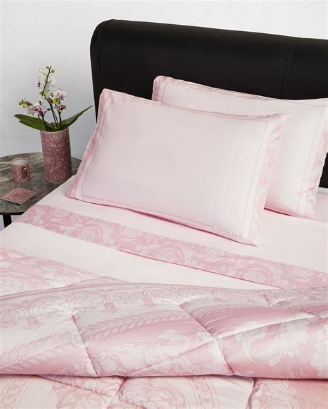 Barocco King/Cali Bed Set Pink,Print .